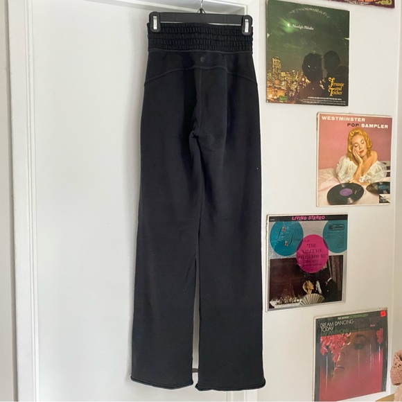 SOLD lululemon flared, wide leg sweatpants *black - Picture 2 of 5